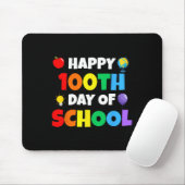 の祝100日の子供と学先生 マウスパッド (マウス)