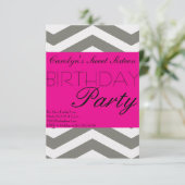 の祝Sweet sixteen誕生日招待状 招待状 (スタンド正面)