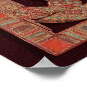 の神オシリスを描いた胸プレート ポスター (角)