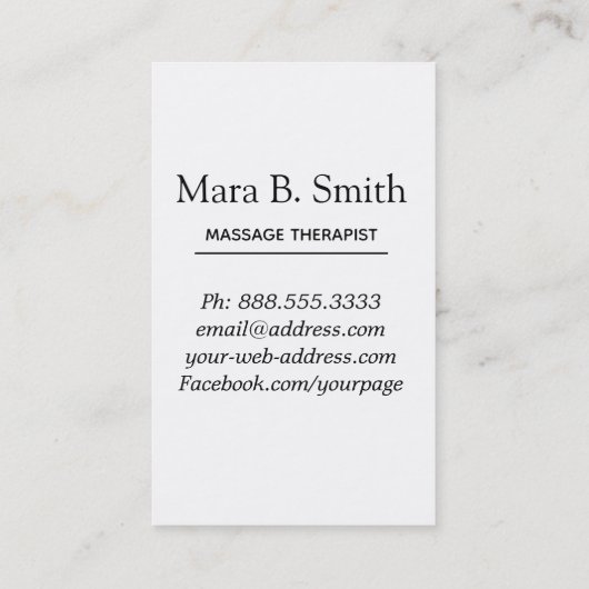 *~*の神聖な幾何学のマッサージの夢のパステル 名刺 (裏面)