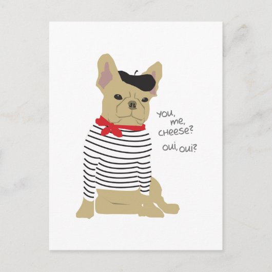 の私のチーズか。 ポストカード (正面)
