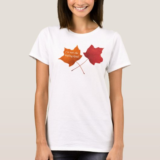 の種類離れではない Tシャツ (正面)