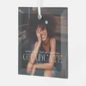 ~の種類 |卒業写真クリスマス ガラスオーナメント (正面左)