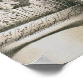 の穴の柱からのビザンチンの首都 ポスター (角)