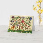 ~の空白のなカード生命の樹 カード (黄色い花)