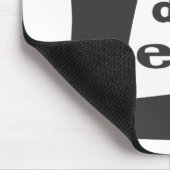 の笑い生きている、愛及び学んで下さい マウスパッド (コーナー)