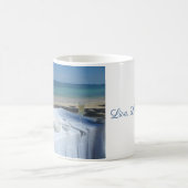 の笑い、ロマンチックな写真が付いている愛マグ生きている コーヒーマグカップ (中央)