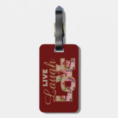 の笑い、愛生きている ラゲッジタグ (裏面縦)