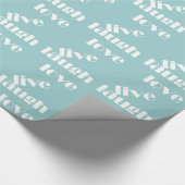 の笑い、愛生きている ラッピングペーパー (角)