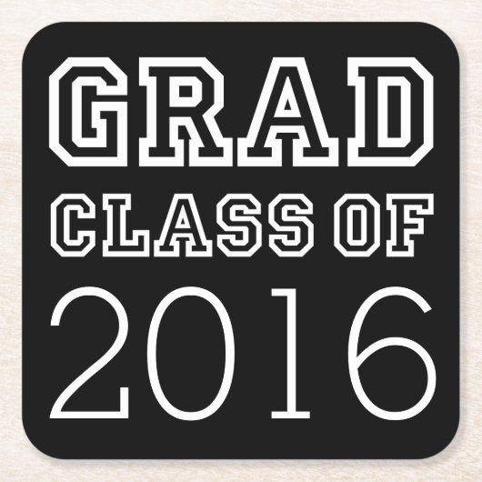 ～の等級 スクエアペーパーコースター (正面)