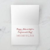 の管理祝プロフェッショナルの名刺 カード (内部)