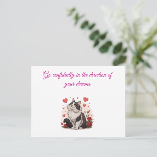 ~の素晴祝らしい成功を挙げよう ポストカード (スタンド正面)