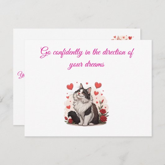 ～の素晴祝らしい成功を挙げよう ポストカード (正面/裏面)