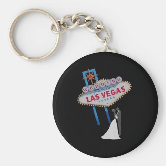 の素晴結婚らしいラスベガスキーチェーン キーホルダー (正面)