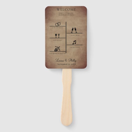 の素朴タイムラ結婚イン写真プログラム ハンドファン (正面)