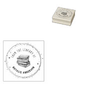 ～の素朴ヴィンテージライブラリ ラバースタンプ (押印)