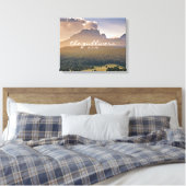 の素朴結婚ゲストシグネチャー書代替 キャンバスプリント (インサイチュ (寝室))