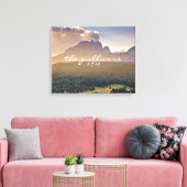 の素朴結婚ゲストシグネチャー書代替 キャンバスプリント (インサイチュ (リビング))