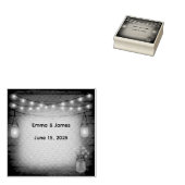 の素朴結婚ゴム印 ラバースタンプ (押印)