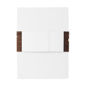 の素朴結婚弦のライト 招待状ベリーバンド (裏面例)