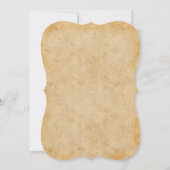 の素朴結婚狩りは終わった 招待状 (裏面)