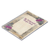 の素朴結婚花嫁結婚の贈り物アイディア ノートブック (左側)