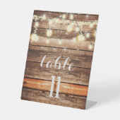 の素朴結婚表記号 台座サイン (正面)