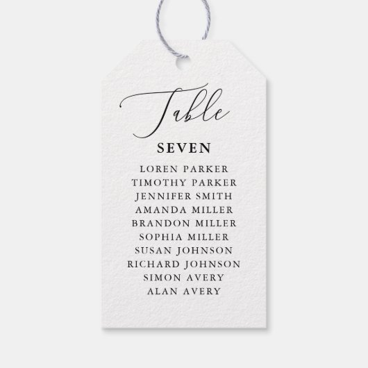 の素朴表結婚数結婚式の引き出物 ギフトタグ (裏面)