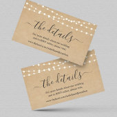 の素朴詳細結婚Webサイトのエンクロージャカード エンクロージャーカード