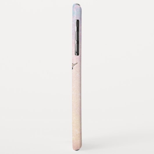 *~*の紫色の青いピンクの輝きの金ゴールドのグリッターの人魚 Case-Mate iPhoneケース (裏面/左)