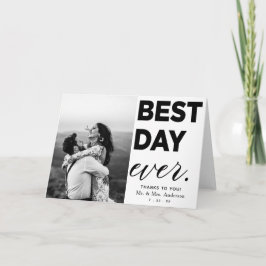 の結婚ありがとうこ最高のそのDay Ever Card カード