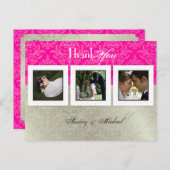 の結婚ありがとうポストカード/DIYカラー+写真 ポストカード (正面/裏面)