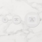 の結婚うめきイルカのテーブル紙吹雪 コンフェッティ (正面)