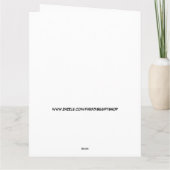 の結婚おめでとうおもしろい賢者の巨大カード カード (裏面)