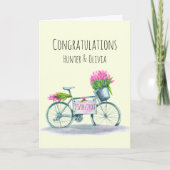 の結婚おめでとうカスタム カード (正面)