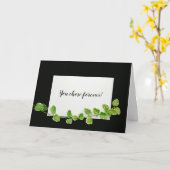 の結婚おめでとうカード カード (黄色い花)