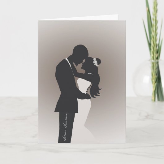 の結婚おめでとうカード サンキューカード (正面)