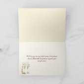 の結婚おめでとうハートと無限大の記号 カード (内部)