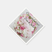の結婚おめでとう紙ナプキンス スタンダードカクテルナプキン (角)