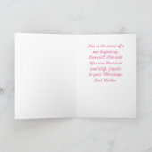 の結婚おめでとう カード (内部)