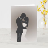 の結婚おめでとう カード (黄色い花)