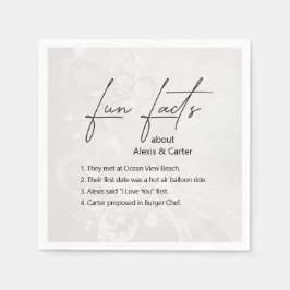 の結婚おもしろいハート スタンダードカクテルナプキン