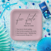 の結婚おもしろいバラ ペーパープレート (パーティー)