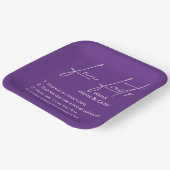 の結婚おもしろい事実 ペーパープレート (傾斜あり)