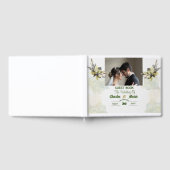 の結婚お祝いの個人設定ゲストブック ゲストブック (全面)