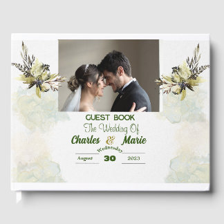 の結婚お祝いの個人設定ゲストブック ゲストブック