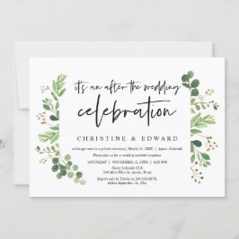 の結婚お祝いの後の結婚駆け落ち 招待状