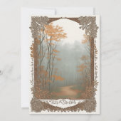 の結婚お祝いは愛と喜びの勝利 – 招待状 (裏面)