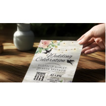 の結婚お祝いホワイトウッドフローラストリングライト