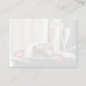 の結婚お祝い披露宴カード エンクロージャーカード (裏面)